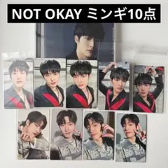 ATEEZ NOT OKAY ミンギ　購入特典　トレカ　POCA CD まとめ