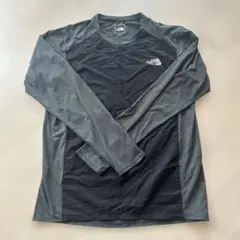 THE NORTH FACE グレー 長袖Tシャツ M美品
