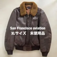 San Francisco Aviation レザー G-1 USA製　42のサムネイル