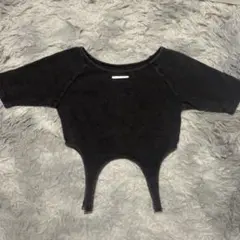【Chico】 半袖リブニットTシャツのサムネイル