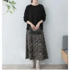 アーバンリサーチロッソ/エクストラファインシームデザインニット