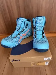 ①限定asics アシックス CP304 BOA 400 26cm 安全靴マグマ - メルカリ