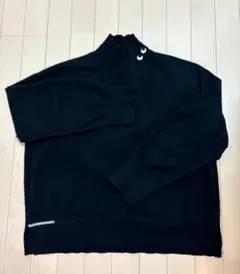 ユニクロUNIQLOアニヤハインドマーチコラボニットカシミヤ 黒 美品L