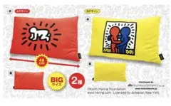 キース・ヘリング クッション イエローのサムネイル