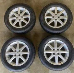 スズキ セルボSR 純正14インチホイール スタッドレスタイヤセット ②