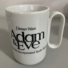 Adam & Eve マグカップ ホワイト