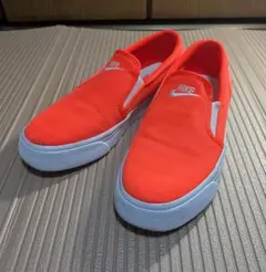 Nike スリッポン オレンジ 6.5 US