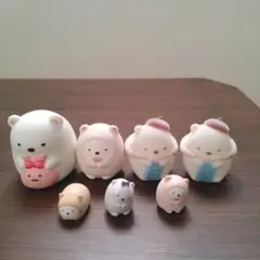 すみっコぐらし　しろくま　フィギュア　人形　まとめ売り