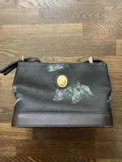 超希少 美品 ルーヴルーズ LOUVREUSE 馬柄 バッグ カデナ 南京錠 