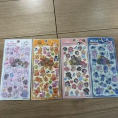 正規品　プチドロップステッカー　ディズニー　マリー　プリンセス　プーさん　新作