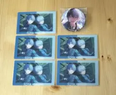 プロセカ あんスタ コラボ 青柳冬弥 缶バッジ エピカ 6点セット