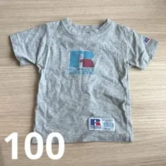 RUSSELL ATHLETIC ロゴ Tシャツ グレー 100cmのサムネイル