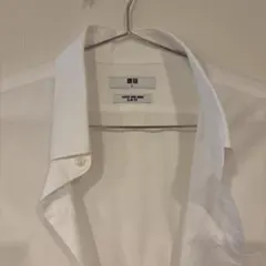 ユニクロ　スーパーノンアイロン　スリムフィット　ワイシャツ　L