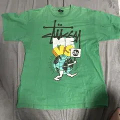 Stussy グリーン Tシャツ XL