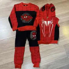 スパイダーマン ハロウィン　コスチュームセット 120cm