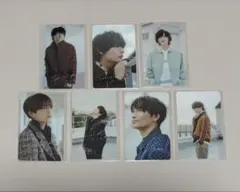 なにわ男子 4thシングル Special Kiss 特典 クリアソロカード