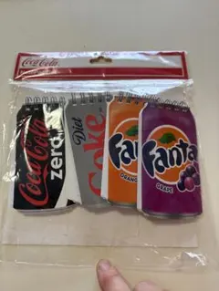 Coca-Cola Fanta ミニメモ帳 4種セットのサムネイル