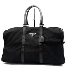 【良品！✨】PRADA ボストンバッグ ハンド トラベルバッグ 黒