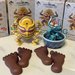 ジョジョの奇妙な冒険 一番くじ G賞 マスコット 4個 まとめ売り