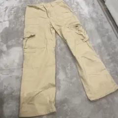 GILIPUR カーゴパンツ Mサイズ ベージュ