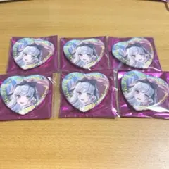 石神のぞみ ジューンブライド ランダムハート型缶バッジ ジュンブラ