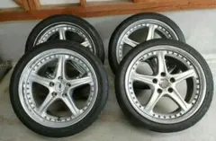 ワークVSーKF 19x8JJ OFF38 PCD 114.3 H5 2本 - メルカリ
