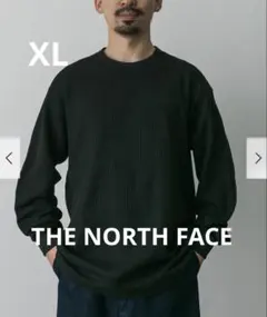 ザノースフェイス/ロングスリーブウォームワッフルクルー/NT62032/XL