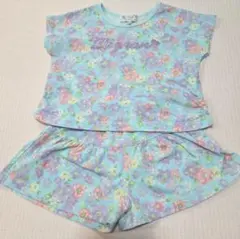マザーウェイズ　花柄　Tシャツ　キュロット　パジャマ