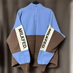 MILKFED. ハーフジップパーカー