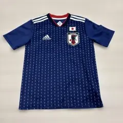 adidas 日本代表 サッカーシャツ ネイビー 160