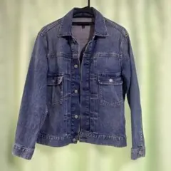 ユニクロブルー デニムジャケット Sサイズ