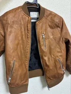子供用/ZARA/レザージャケットのサムネイル