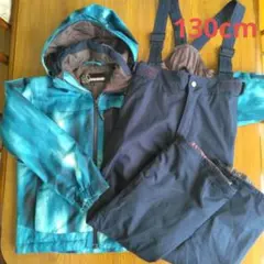 スキーウェア 130 水色