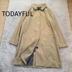 TODAYFUL ステンカラーコート　ベージュ