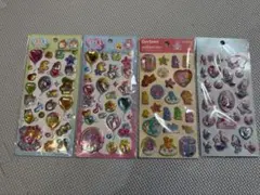 新品未使用正規品ぷくキラポップデコパーティーまじかるみゅーケアベア　シール