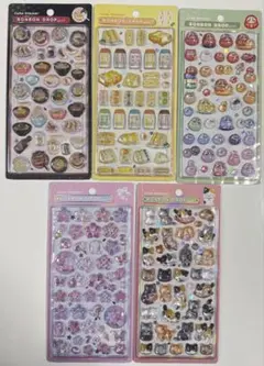 【正規品】ボンボンドロップシール　和柄　5枚セット