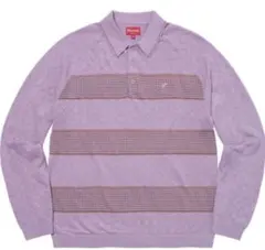 Supreme Beaded Zip S/S Polo Sweaterラベンダー Supreme Beaded Zip S/S Polo Sweaterラベンダー - メルカリ