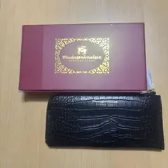 新品　Modaprince クロコダイル風長財布