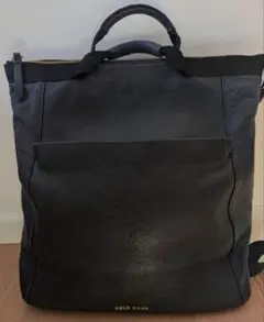 【値下げ】COLE HAAN レザーバッグ 2WAY（トート＆リュック）