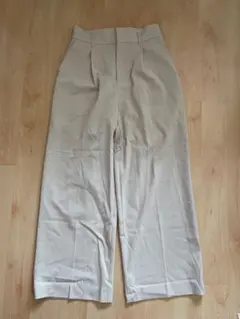 ハイウエストワイドパンツ