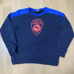 PUMA サッカーロゴ トレーナー 160
