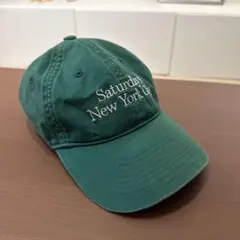 Saturdays New York Co. ベースボールキャップ 緑