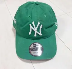 新品 moma モマ キャップ NYヤンキース ニューエラ グリーン