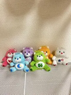 ケアベア ぬいぐるみセット カラフル