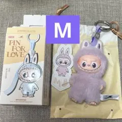 LABUBU ミニラブブ PIN FOR LOVE (A-M)イニシャル【M】