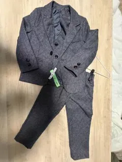 フォーマルスーツ 3点セット グレー