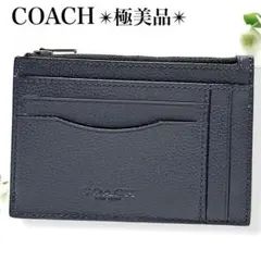 極美品✨コーチ フラグメント コインケース カードケース キーケース ポーチ 黒