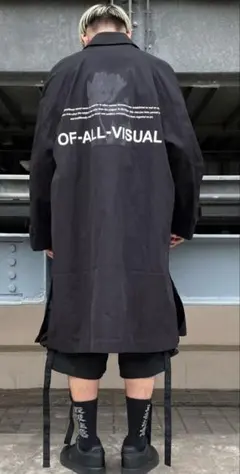 A4Aエーフォーエー ステンカラーコート ブラック L