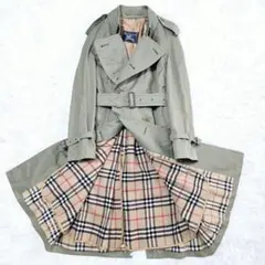 猫様✨バーバリー トレンチコート ライナー付き カーキ