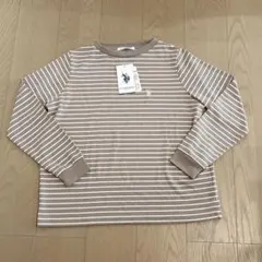 US POLO ASSN ボーダー 長袖Tシャツ カットソー　レディース　L